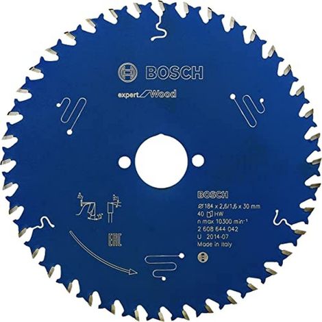 Lame de scie circulaire expert for wood 184 x 30 x 2,6 mm 40 (1/4)