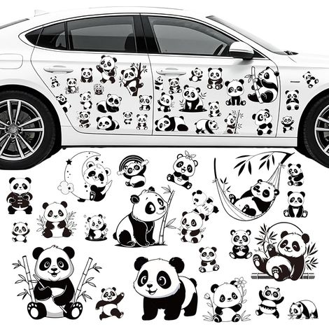 Autocollants Voiture Coloré Sticker Autocollant Vinyle Automobile Décoration Extérieure pour SUV Camion Moto Portes Murs Ordinateur (1/4)