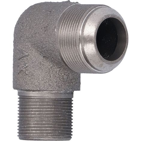 Coude compresseur d'air 90° haute pression, résistant à la corrosion et aux hautes températures, en acier inoxydable 304, durable, pour raccordement tuyauterie, 65mm (1/5)
