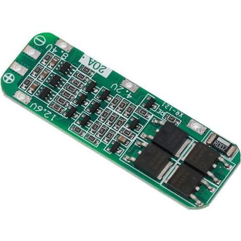 30 Pièces 3S 20A Batterie AU Lithium 18650 Chargeur PCB BMS Carte de Protection 18650 Li-Ion Module de Charge de Batterie 11.1V 12V (1/5)