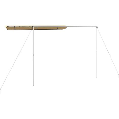 Tendalino per Camper e Roulotte 2,4x2,5x2,15 m Beige (1/4)