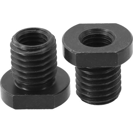 2er-Pack Winkelschleifer-Adapter, Winkelschleifer-Aufsatzadapter, M10-Gewindekonverter-Anschluss für M14/M16 (für M14)