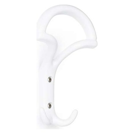Portabito Tipo Classic In Metallo Bianco