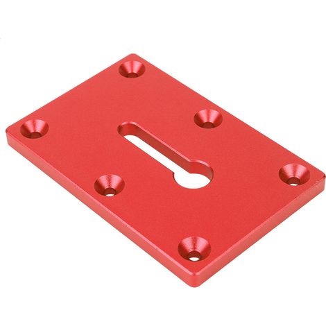 Pince de verrouillage pour fixation de table de travail du bois, outil de fixation de plaque montée, rouge (1/5)