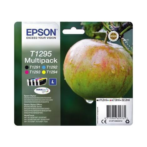 Epson Apple Multipack 4 Farben T1295, DURABrite Ultra Ink (1/4)