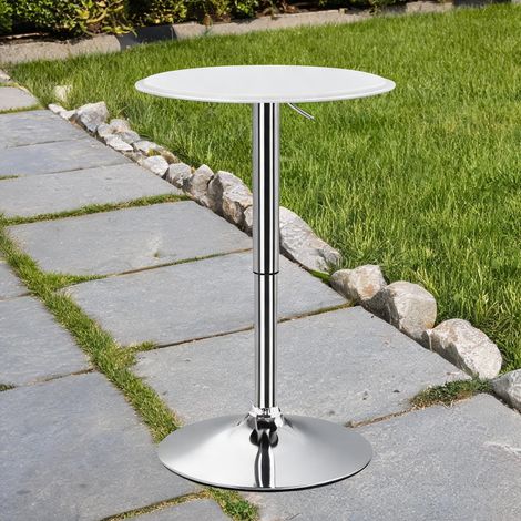 Table de bar réglable de 67 à 93 cm 63 x 63 x 93 cm (1/5)