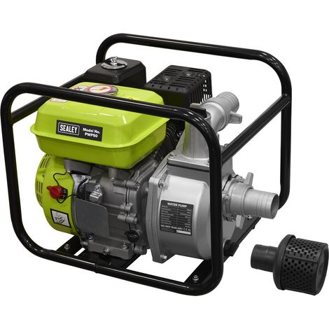 Sealey PWP50 Petrol Powered Water Pump 50mm 6.15hp 4-Stroke Engine