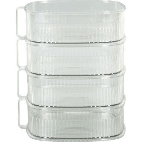 Couvercle anti-poussière transparent pour plats, couvercle multicouche anti-poussière, couvercle alimentaire multifonctionnel à 4 couches (1/5)