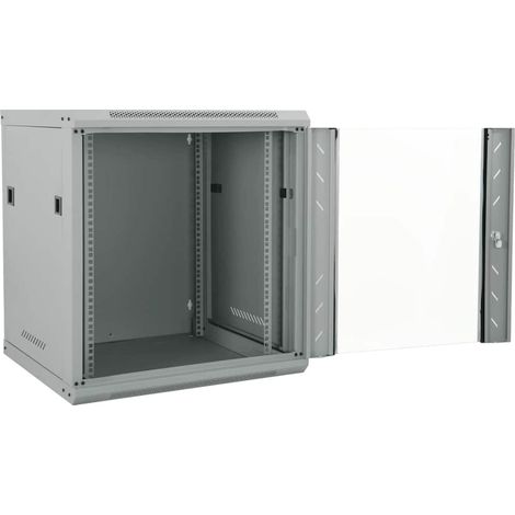 Armoire réseau avec stockage Gris 53 x 60 x 60 cm Acier (1/5)
