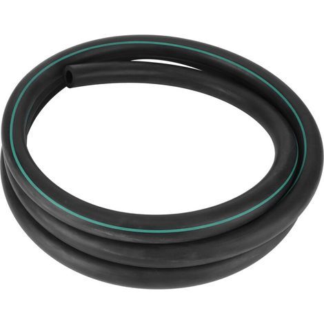 Tuyau à Lait en Caoutchouc Flexible Noir, Accessoire D'élevage pour Machine à Traire G3/8, Tube à Lait de (1/5)