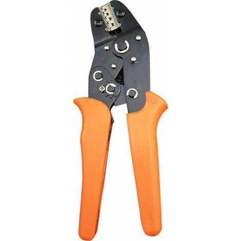 Pince à sertir universelle pour cosses câbles AWG 28–12 (0,1–1,5 mm²), compatible PH/XH/Dupont/KF2510 – 1 pièce (1/3)
