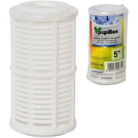 Cartucho Filtro Agua Malla Lavable 5"