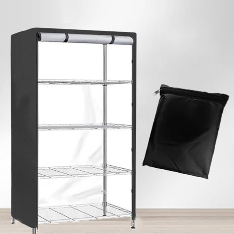 Housse de protection pour étagère de rangement, étanche, résistante à la poussière, 91,4 x 45,7 x 183 cm (L x l x H) (1/5)
