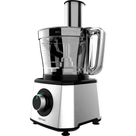 Küchenmaschine mit einer maximalen Leistung von 2000 W, Gehäuse aus Edelstahl, 2 Geschwindigkeiten und Pulse Funktion. Inklusive 3,5-Liter-Schüssel.
