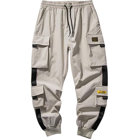 Pantalon Travail Homme, Pantalon De Travail Activités en Plein Air Cargo Blanc Homme Jogging Ample Homme Été De Yoga Plage Short Running Vetement Sport Extérieur (1/5)