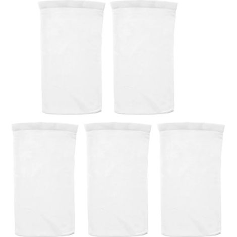 Accessoires de piscine Lot de 5 chaussettes pour écumoire de piscine - Idéales pour la maison - Conception en maille de nylon pour les paniers de filtres et les écumoires - Accessoires de piscine (1/5)