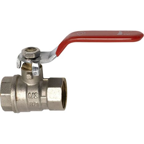 Valvola wolfpack-linea-profesional valvula esfera 1/2 pollice metallo rosso