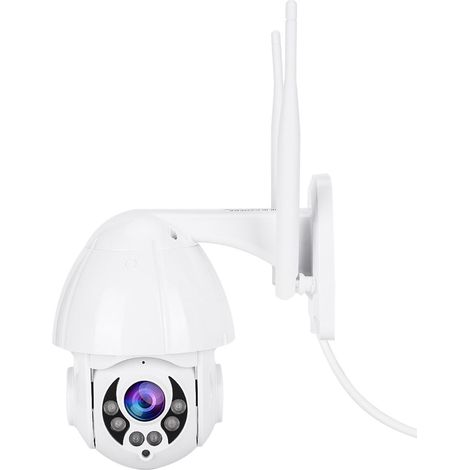 Caméra de surveillance dôme de sécurité extérieure PTZ 2,5 pouces 1080p avec 4 objectifs, WiFi et vision nocturne (1/5)
