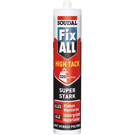 Soudal Fix ALL High Track 420g schwarz 122930