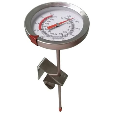 Thermomètre Alimentaire Inox Haute Température Sonde 40 cm (1/5)