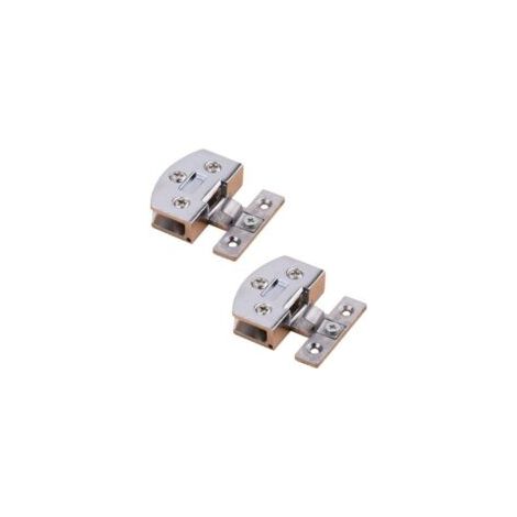Kits de bisagras de aleación para vidrio, juegos de bisagras para puertas de vidrio, conectores de bisagra de puerta a presión, aptos para vidrio de 5 a 8 mm de espesor. - Crezuo