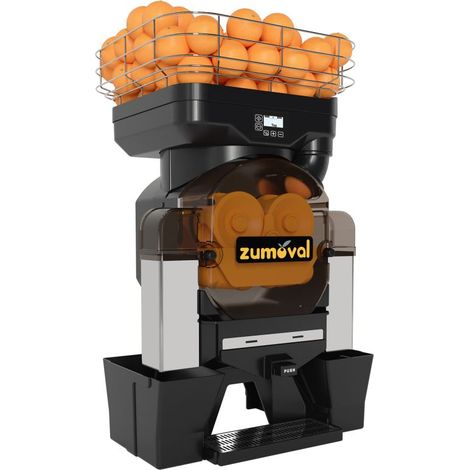 Presse-agrumes automatique noir 28 fruits/min - Zumoval (1/5)