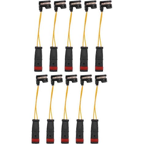 10 Verschleißsensoren für die vorderen Bremsbeläge (Teilenummern 2205401517 und 1645401017) für Mercedes-Benz W211, S211, X164, W164, W166, W251, W220 und W639 (1/5)
