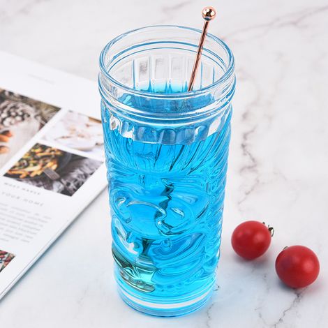 Barutensilien aus Edelstahl 304: Cocktailrührer, Milchtee-Rührer, Kaffeerührer und Saftrührer. (1/5)