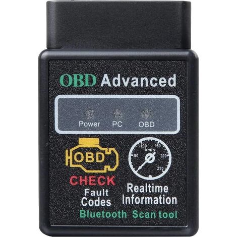 Adaptateur OBD2 Bluetooth codes DTC diagnostic auto (1/5)