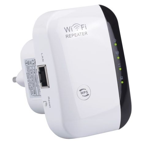 300M Wi-Fi Repeater, Wi-Fi Range Extender for Home and Office - WELLNGS (1/5)