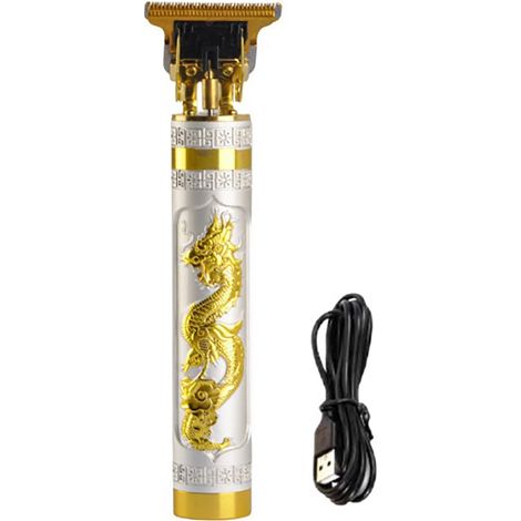 Tondeuse à cheveux électrique avec tête de coupe flottante, bonne dissipation de la chaleur, 4 sabots et chargement USB. (1/5)