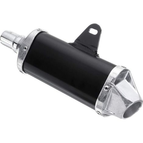 Escape universal para motocicleta, 28 mm, compatible con motocicletas todoterreno y pit bikes de 50 cc, 110 cc, 125 cc, 140 cc y 150 cc. (1/4)