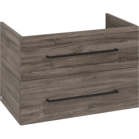 VB Waschbeckenunterschrank Avento A89110 776x514x484mm Eckig Stone Oak (1/2)
