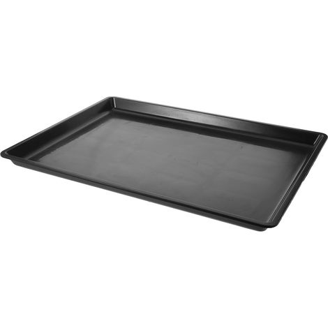 Plateau de Récupération D'eau pour Déshumidificateur en Plastique Noir avec Finition Lisse, Forme Plate et Gain de Place sous Appareils Électroménagers (1/5)