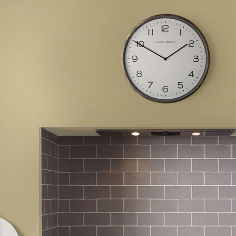 Pendule murale Goldclif Laura Ashley 35,5 x 35,5cm Bronze (1/5)