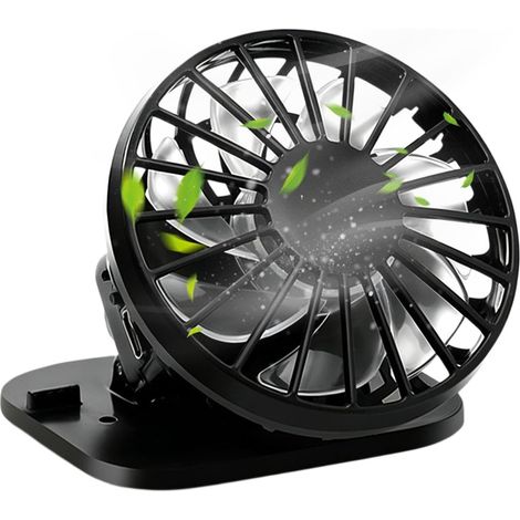 Ventilateur À Clip Pour Casquette Léger Portable Mains Libres Ventilateur Rafraîchissant À Énergie Solaire Pour L'Extérieur Camping Pêche Randonnée Plage (1/5)