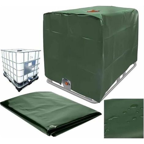 1000L Water Tank Lid - 120x100x116 cm - Green