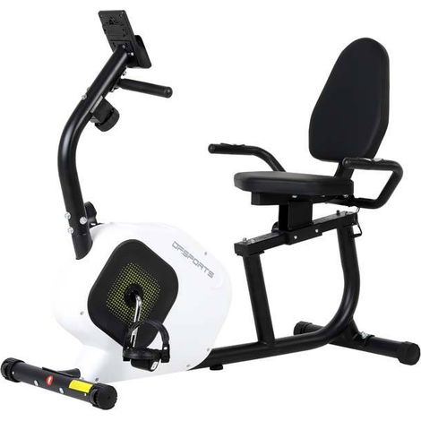 Soc vélo d'appartement universel 220mm – Alimentation électrique – Charge maximale 120kg – 8 niveaux de résistance – B220 (1/4)