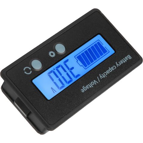 Voltmètre Numérique DC 10‑100V avec Affichage LCD Bleu pour Batterie (1/5)