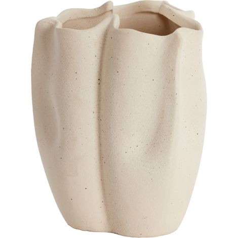 Vaso in ceramica SANGULI crèma di Light & Living – 15x14,5x19 cm (1/3)
