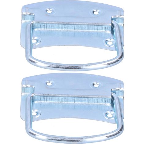 Lot de 2 poignées de ruche en acier inoxydable épais pour matériel d'apiculture (1/5)