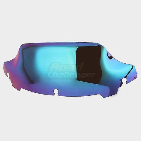 Pare-brise de moto 5'6.8' pour Harley Touring Street Electra Glide Ultra Limited FLHX 2014-2020 - 6,8 pouces Wave Colorfu (1/5)