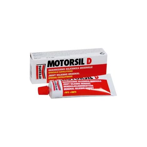 GUARNIZIONE SIGILLANTE ORIGINALE MOTORSIL D ROSSA  gr.60 in tubetto (0096)    AREXONS
