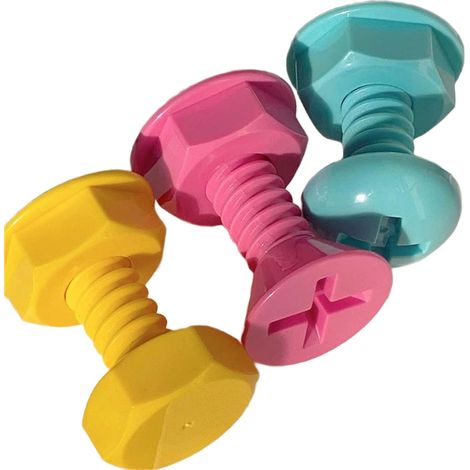 Lot de 3 crochets adhésifs innovants en forme vis, rangement pour (1/5)