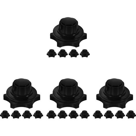 Hemobllo Lot de 4 cache-écrous pour ventilateur électrique