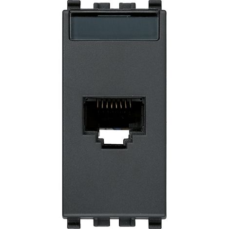 VIMAR - 20339.14 Presa RJ45 Netsafe Cat6 FTP grigio