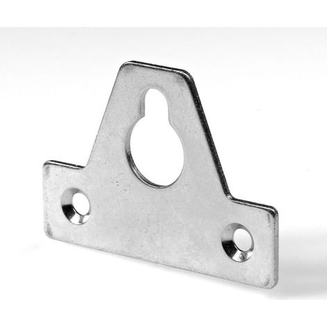 Hettich Schrankaufhänger mit Schlüssellochung Verzinkt 64 x 46mm