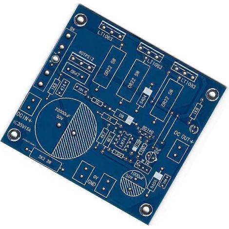 Parallelspannungsreglerplatine mit LT1083, LT1084 und LM338-Chip, Linearspannungsreglerplatine Version 2 (1/5)