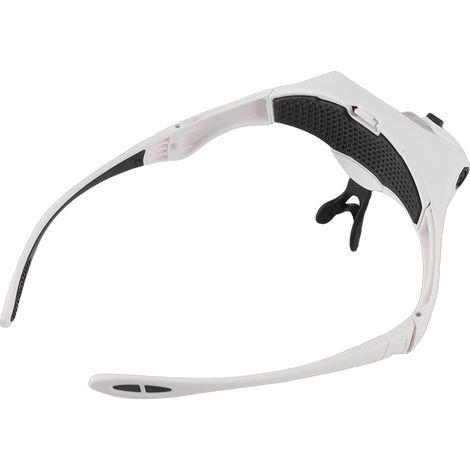Lupa con luz LED frontal y 5 lentes intercambiables (1,0x-3,5x) para la fabricación de joyas, reparaciones y manualidades. (1/5)