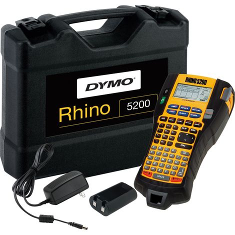 DYMO Rhino 5200 im stabilen Hartschalenkof. ABC UKHK
